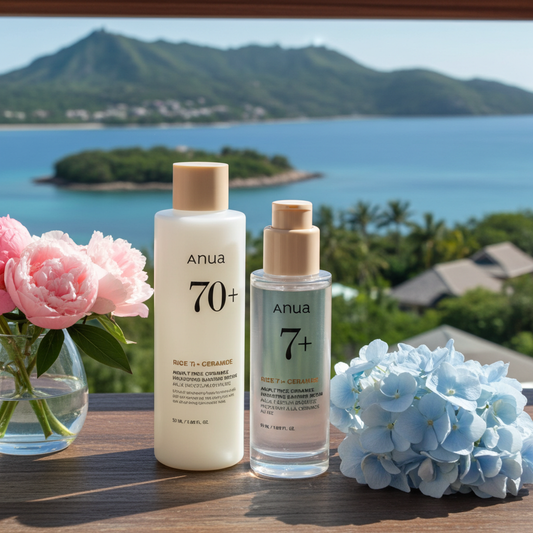 Anua Rice Daily Glow Duo – Toner & Serum Set