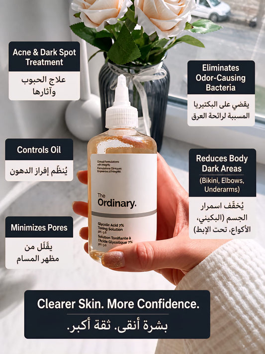 The Ordinary Glycolic Acid 7% Toning Solution